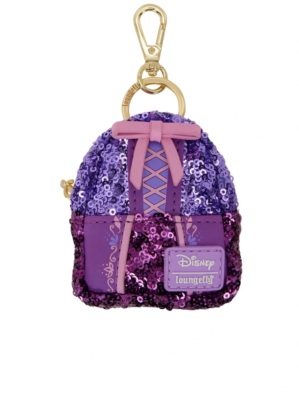 Loungefly Disney Princess Mystery Box Sequin Backpack Keychain